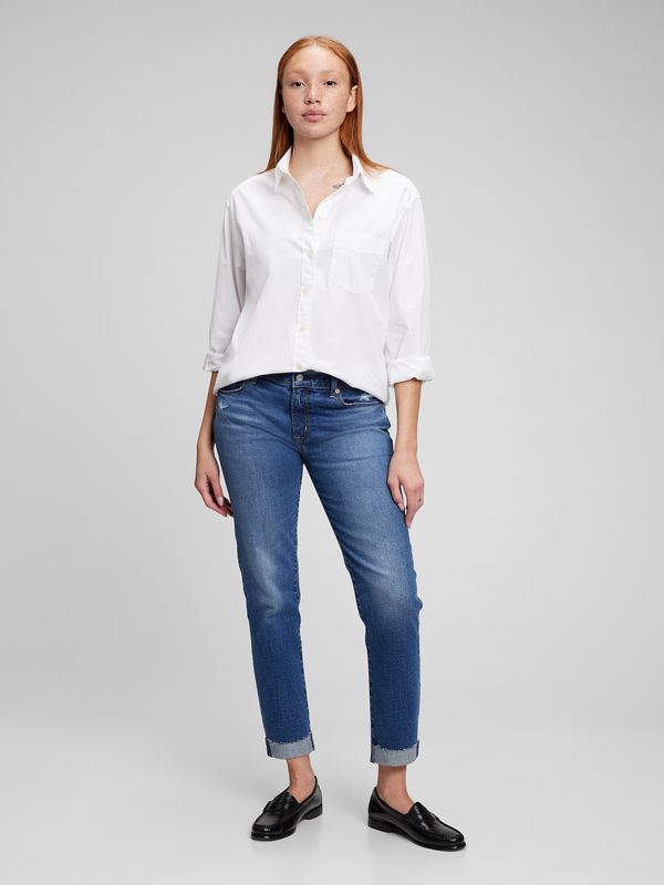 GAP GAP Jeans mid rise girlfriend Washwell - Women