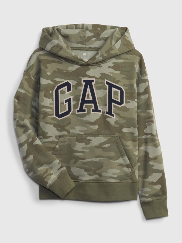 GAP GAP Kids army sweatshirt with logo - Boys