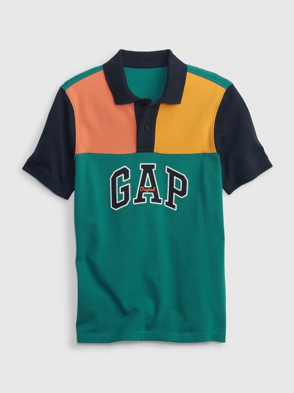 GAP GAP Kids Colorful Polo T-shirt with Logo - Boys