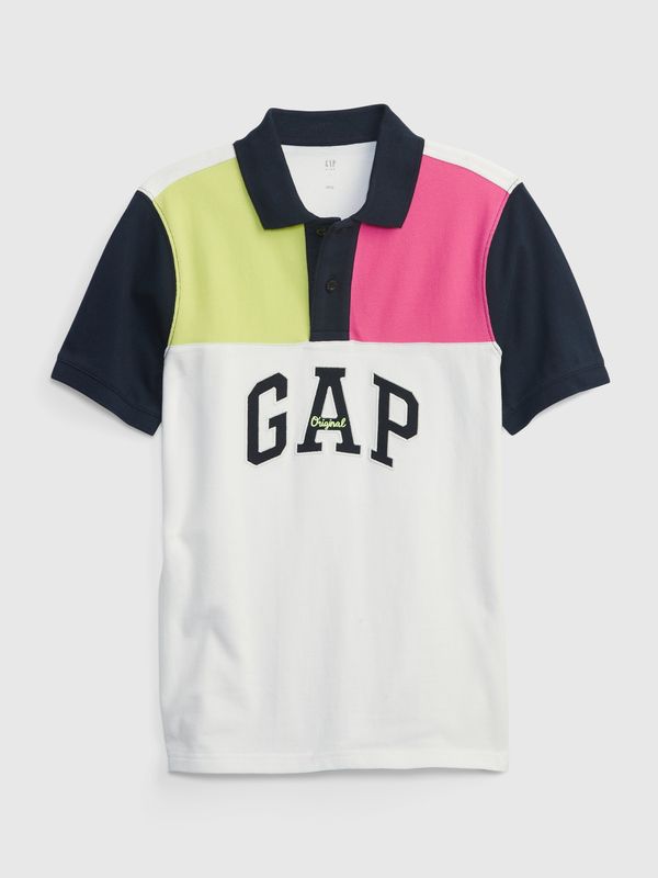 GAP GAP Kids Colorful Polo T-shirt with Logo - Boys