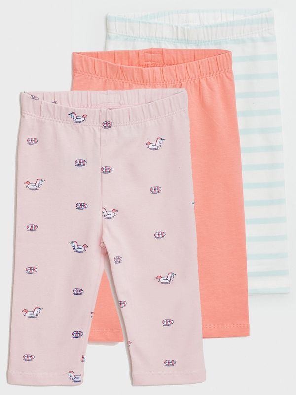 GAP GAP Kids Leggings with Pattern, 3pcs - Girls