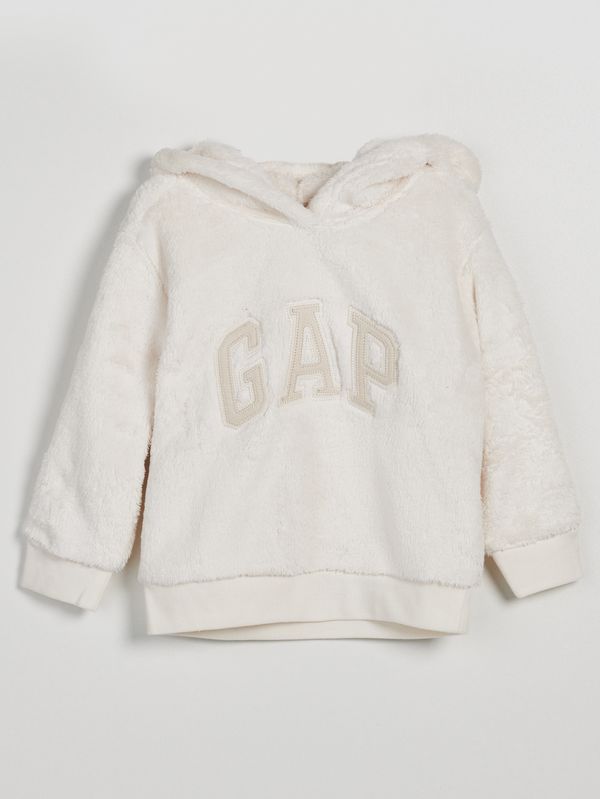 GAP GAP Kids Plush Sweatshirt with Logo - Girls