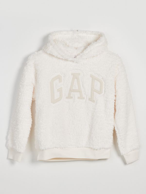 GAP GAP Kids Plush Sweatshirt with Logo - Girls