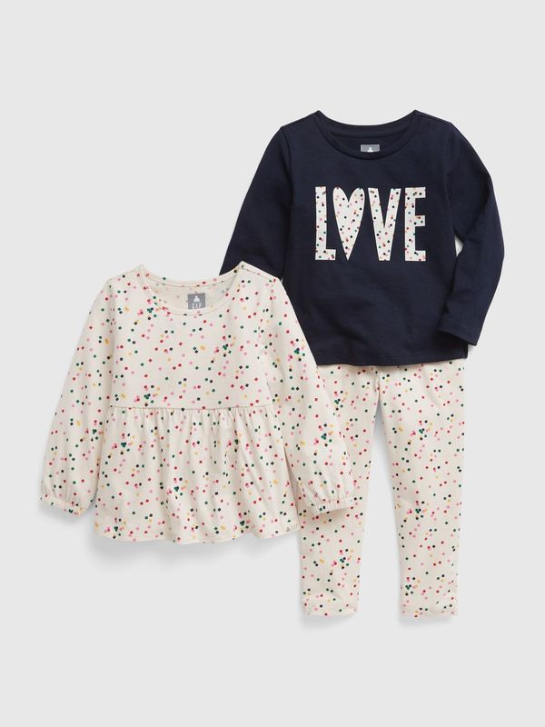 GAP GAP Kids Set organic outfit Love - Girls