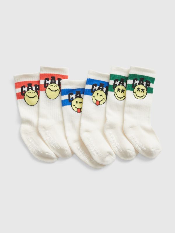 GAP GAP Kids Socks & Smiley, 3 Pairs® - Boys