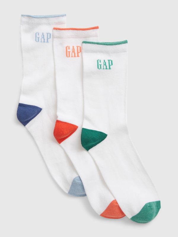 GAP GAP Kids socks with logo, 3 pairs - Boys