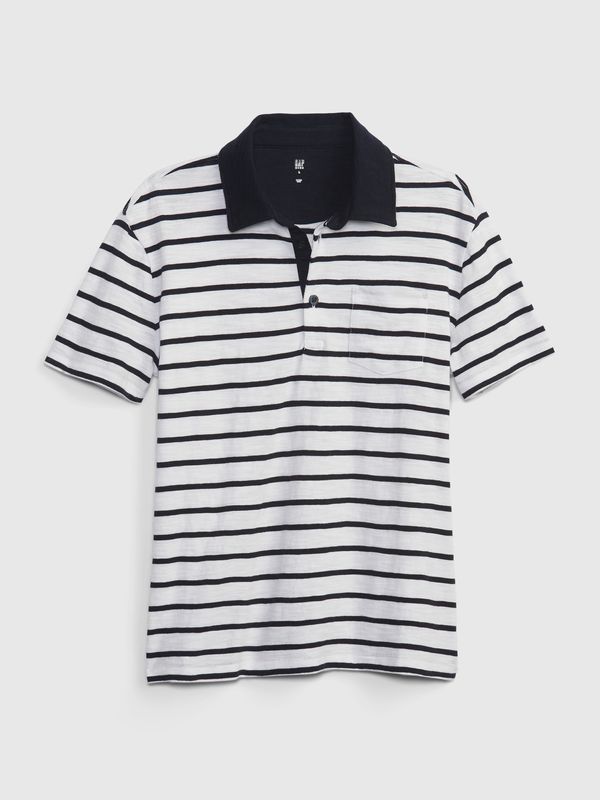 GAP GAP Kids Striped Polo T-shirt - Boys