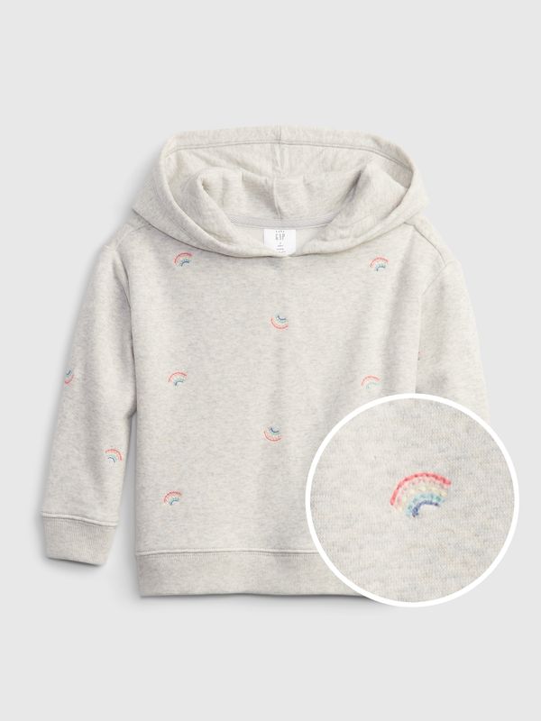 GAP GAP Kids Sweatshirt with Rainbow - Girls