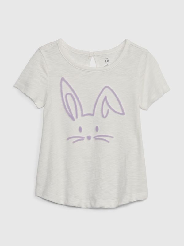 GAP GAP Kids T-shirt organic hare - Girls
