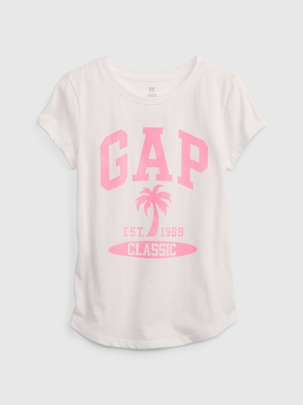 GAP GAP Kids T-shirt organic logo - Girls