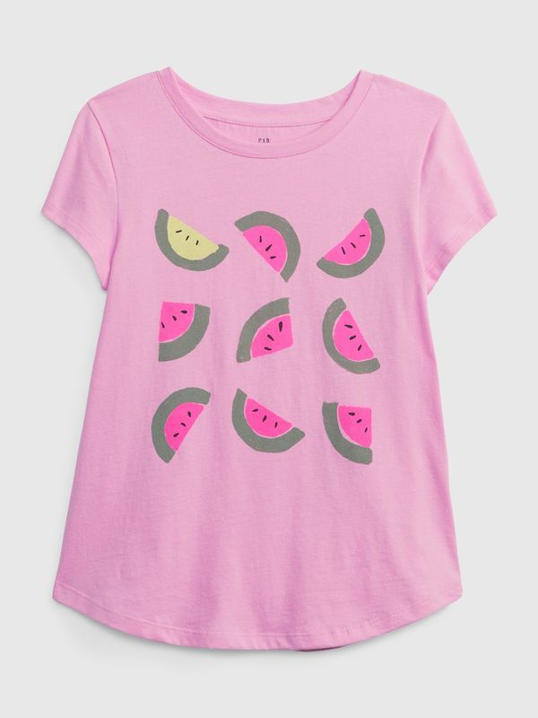 GAP GAP Kids T-shirt organic melon - Girls