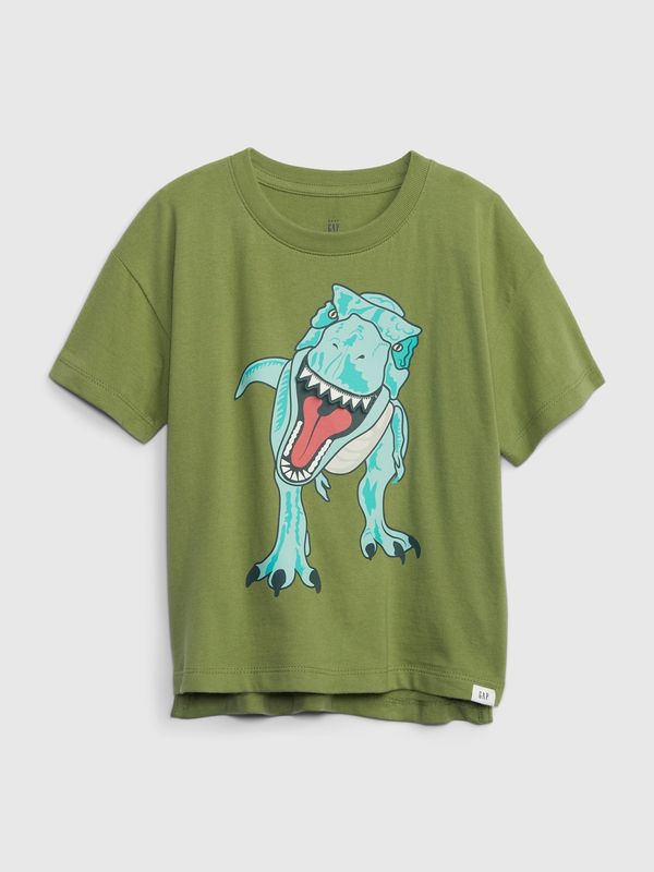 GAP GAP Kids T-shirt with dinosaur - Boys