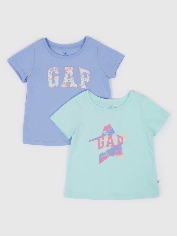 GAP GAP Kids T-shirts logo, 2pcs - Girls