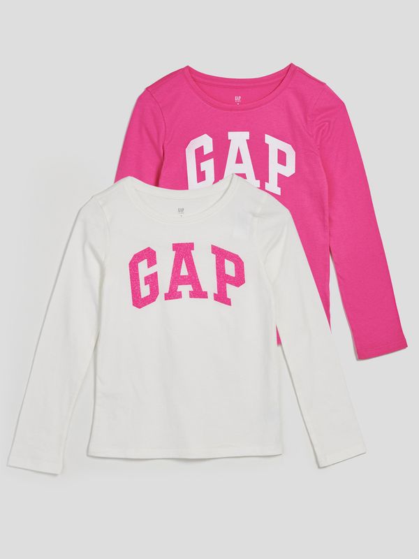 GAP GAP Kids T-shirts logo, 2pcs - Girls