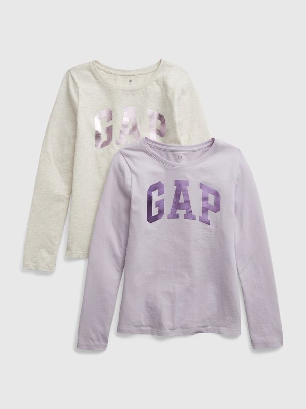GAP GAP Kids T-shirts with logo, 2pcs - Girls