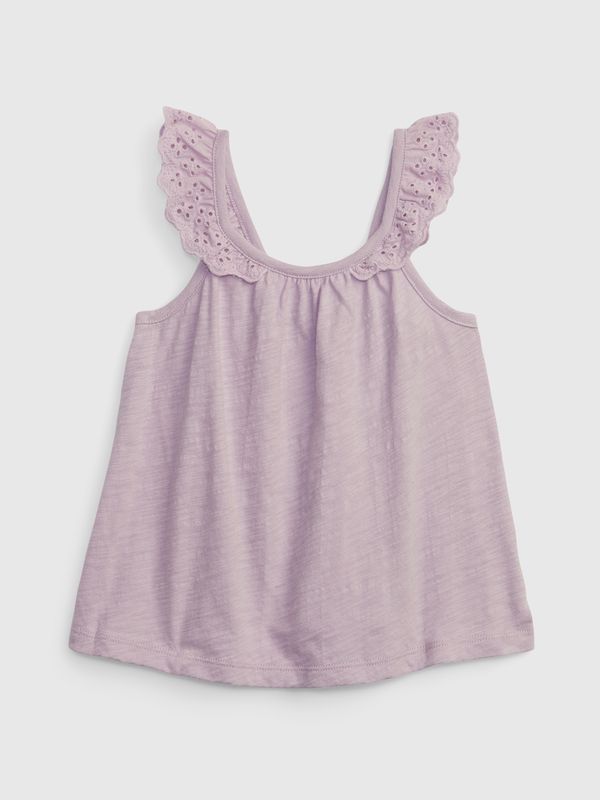 GAP GAP Kids tank top with ruffles - Girls