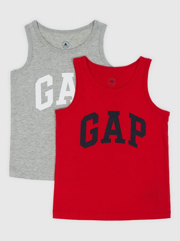 GAP GAP Kids tank tops with logo, 2pcs - Boys