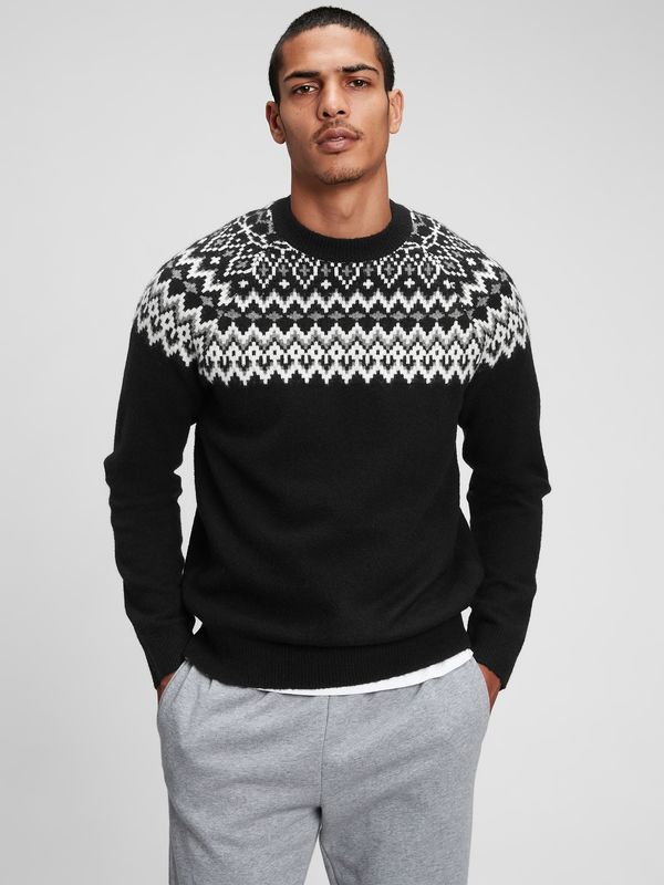 GAP GAP Knitted sweater with Norwegian pattern - Men