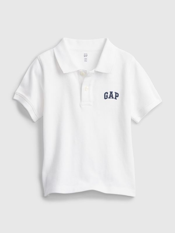 GAP GAP Koszulka polo dla dzieci Logo Solidne