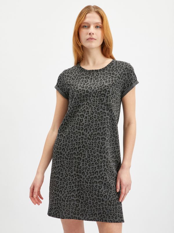 GAP GAP Leopard Pattern Dress - Women