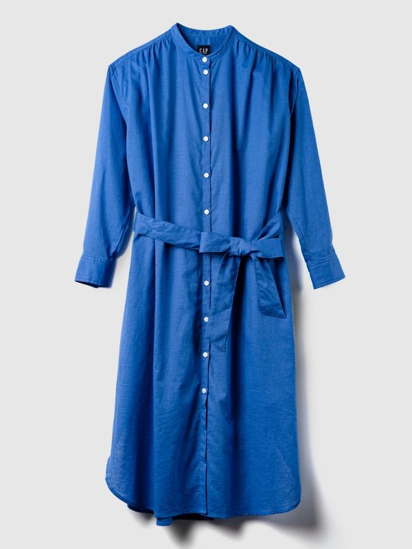 GAP GAP Midi dress with linen - Women