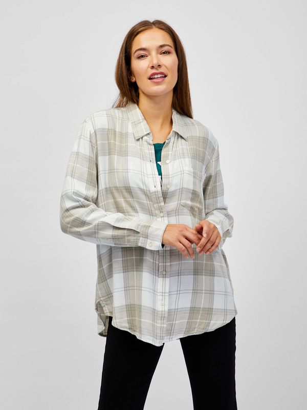 GAP GAP Plaid Flannel Shirt - Women