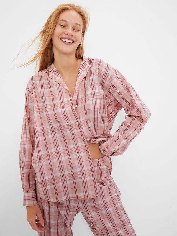 GAP GAP Pyjama Checkered Coat - Women