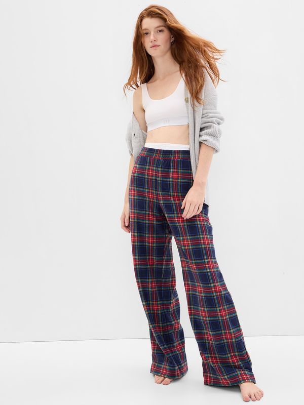 GAP GAP Pyjama Plaid Pants - Women