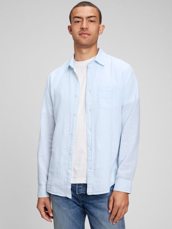 GAP GAP Shirts standard made of cotton and linen - Men