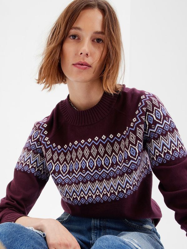 GAP GAP Sweater with Norwegian pattern - Women