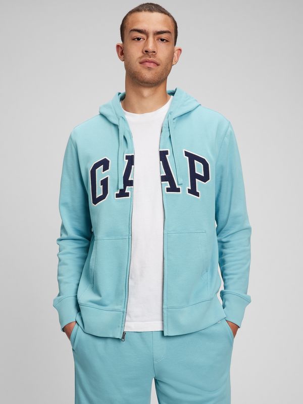 GAP GAP Sweatshirt french terry with logo and hood - Men
