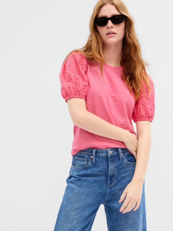 GAP GAP T-shirt with lace sleeves - Women