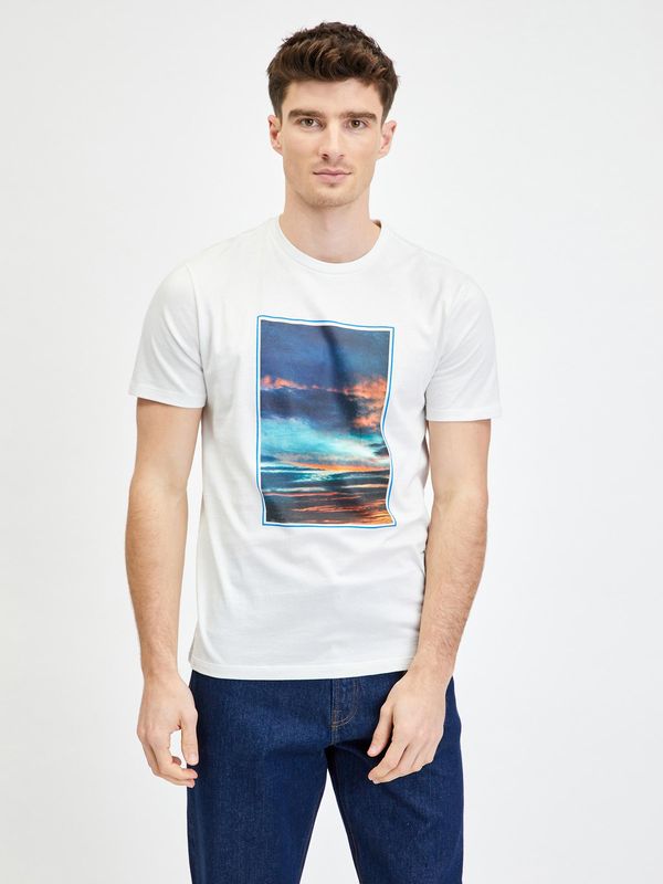 GAP GAP T-shirt with print sunset - Men