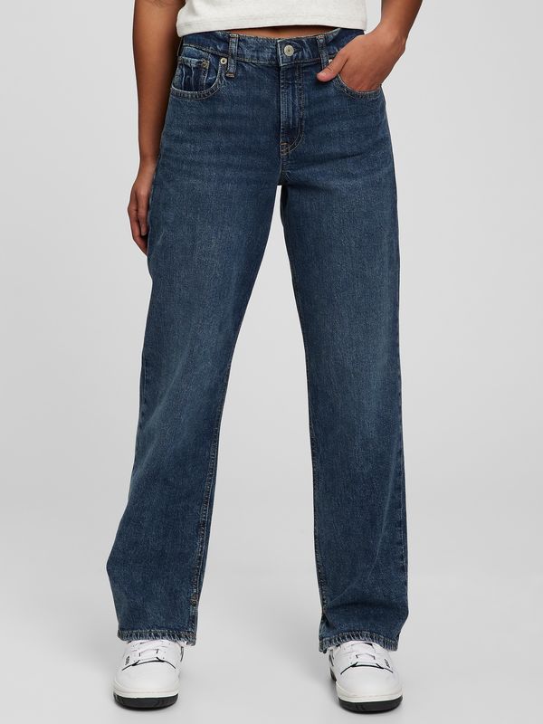 GAP GAP Teen Jeans Mid Rise '90s Loose Washwell - Girls