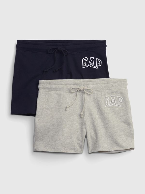 GAP GAP Tracksuit Shorts with Logo, 2pcs - Women