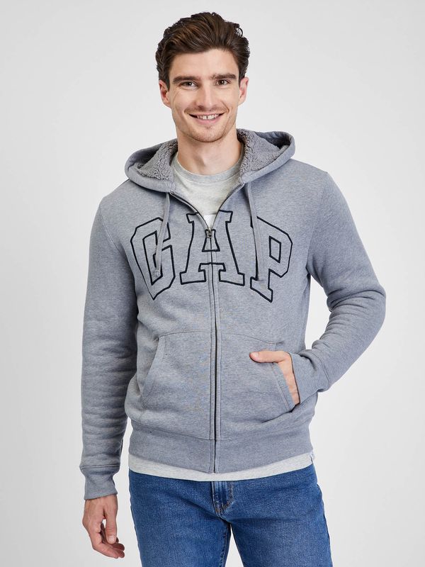 GAP Insulated sweatshirt with GAP logo - Men