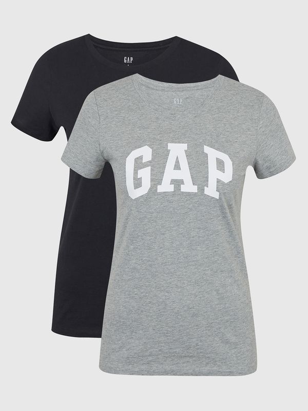GAP T-shirts with logo GAP, 2 pcs - Women