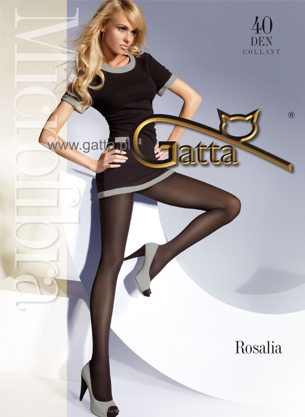 Gatta Gatta Rosalia 40 Panty Burgundy