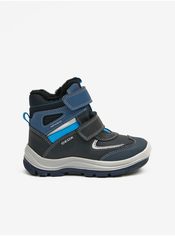 GEOX Black-blue boys' snowball Geox Flanfil - Boys