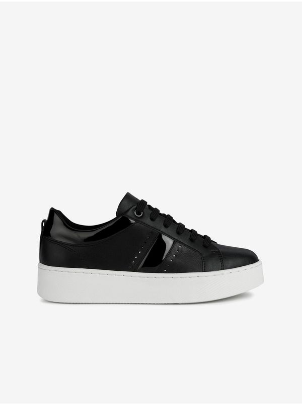 GEOX Black Women's Sneakers on the Geox Platform - Women