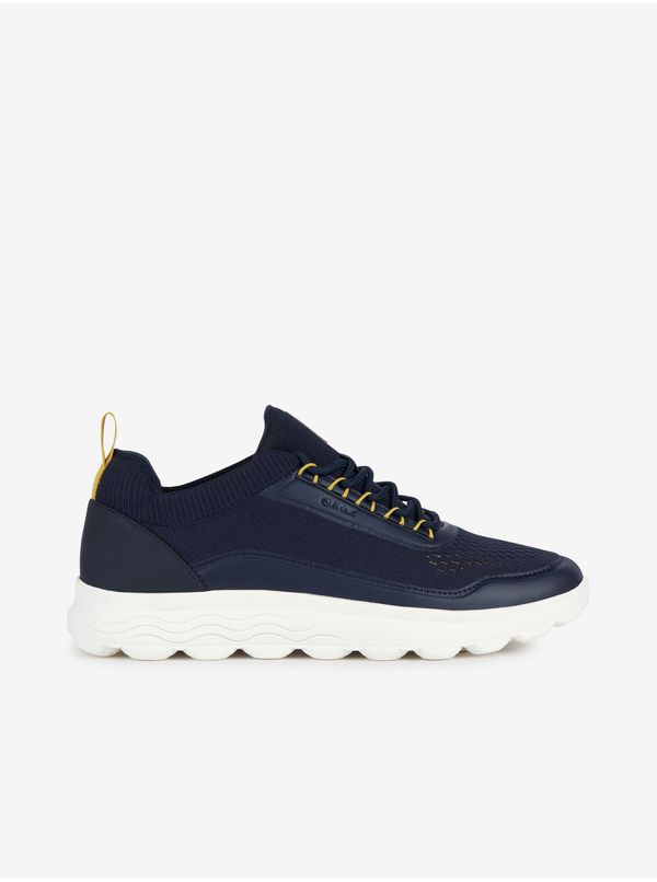 GEOX Dark blue Mens Sneakers Geox - Men