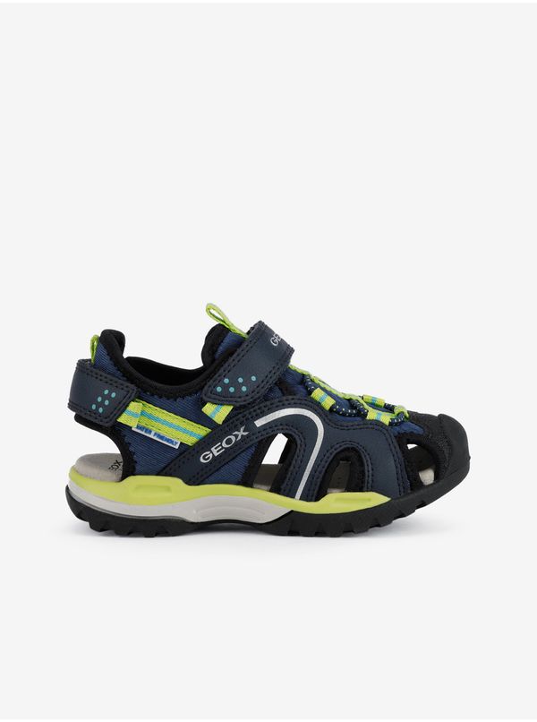 GEOX Green-blue boys sandals Geox Borealis - Boys