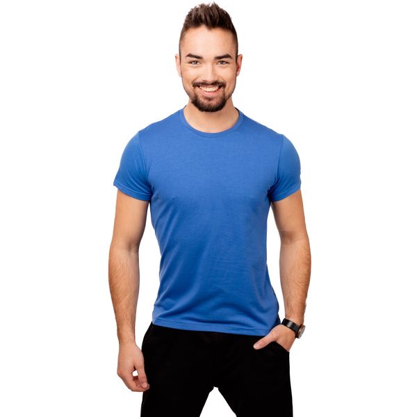 Glano Men ́s T-shirt GLANO - blue