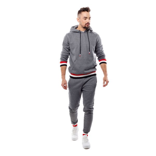 Glano Men ́s tracksuit GLANO - dark gray