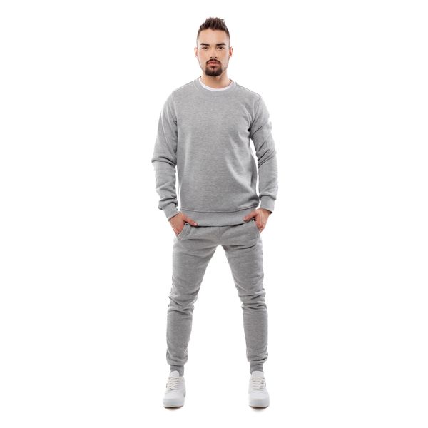 Glano Men ́s tracksuit GLANO - gray