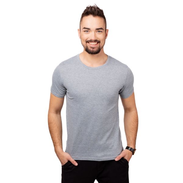 Glano Men T-shirt GLANO - gray