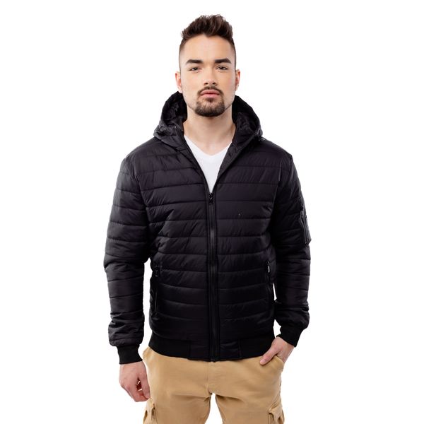 Glano Men's Quilted Jacket GLANO - black