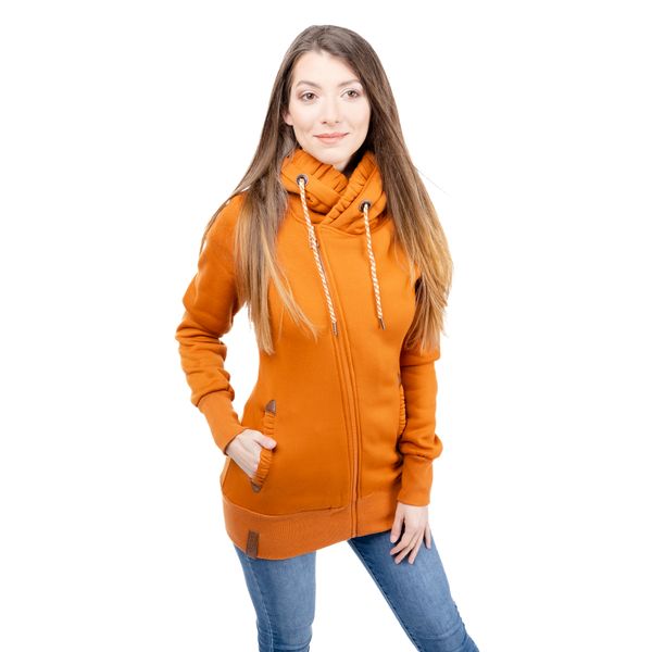 Glano Women's Extended Sweatshirt GLANO - orange