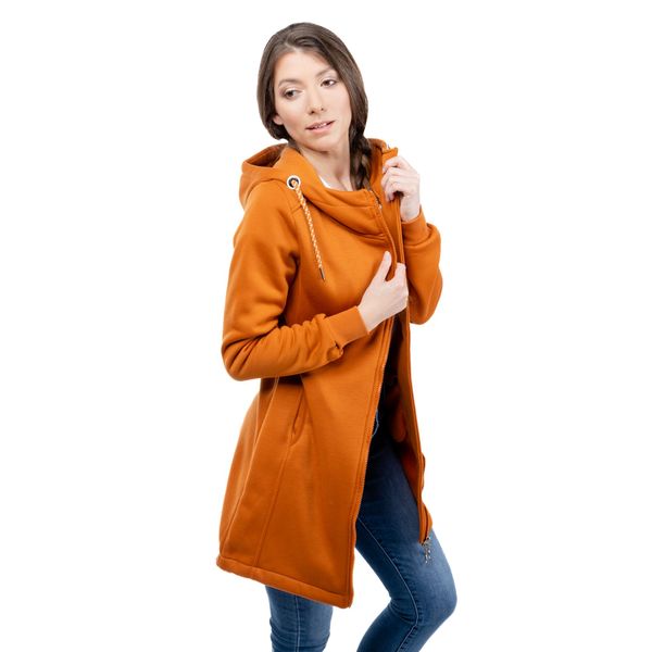 Glano Women's Extended Sweatshirt GLANO - orange