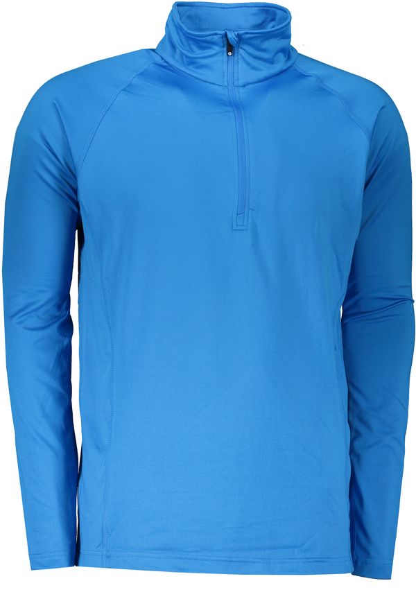 GTS GTS 2127 - Men's Long Sleeve T-shirt 1/2 zipper - blue